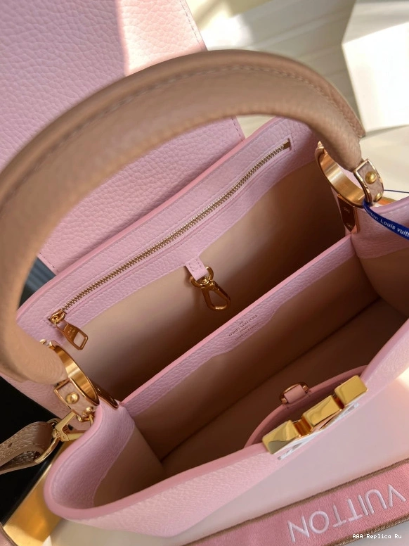 AAA Pruses Bags MM VUITTON CAPUCINES LOUIS 0825